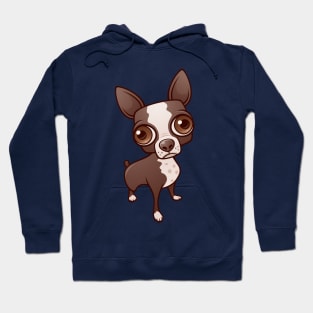 Zippy the Boston Terrier Hoodie